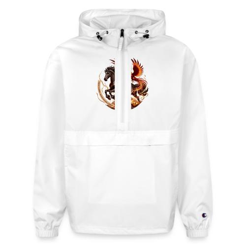 Year of the Horse Phoenix T Shirt, Lunar NY Gift - Champion Packable Jacket