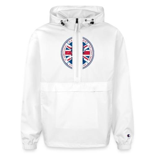 England Lion Emblem T Shirt, Flag Pride Gift - Champion Packable Jacket
