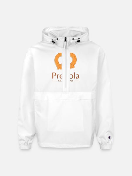 PRETZEL DAY - Champion Packable Jacket - white