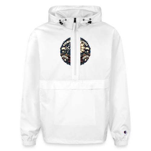 Ornate Phonograph T-Shirt - Champion Packable Jacket