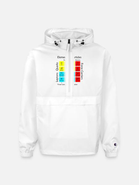 Elementary Particles - Champion Packable Jacket - white