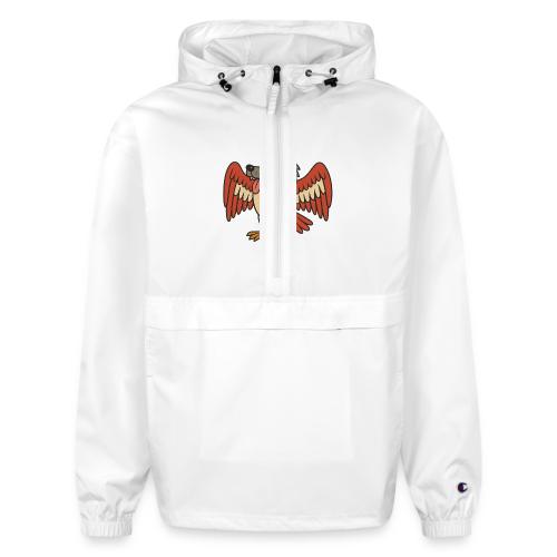 Maple-Mad Wolfbird – Quirky Canadian Creature - Champion Packable Jacket