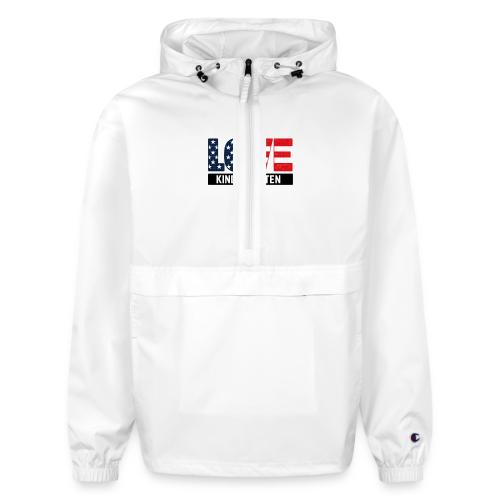 Love Kindergarten Patriotic Graduation - Champion Packable Jacket