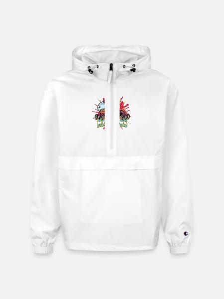 Go Raptors - Champion Packable Jacket - white
