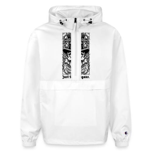 Salty Shamrock Skull T-Shirt - Champion Packable Jacket