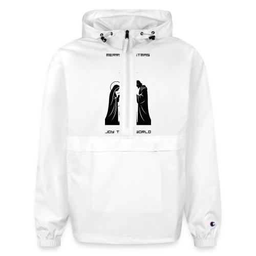 Joy to the World T-Shirt | Minimalist Nativity - Champion Packable Jacket