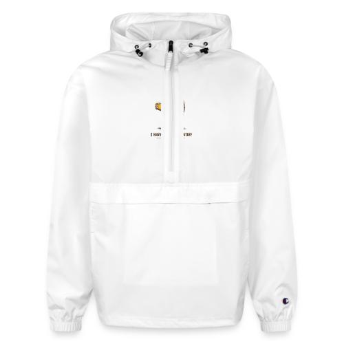 Weird Stuff Frog Coffee Humor - Champion Packable Jacket