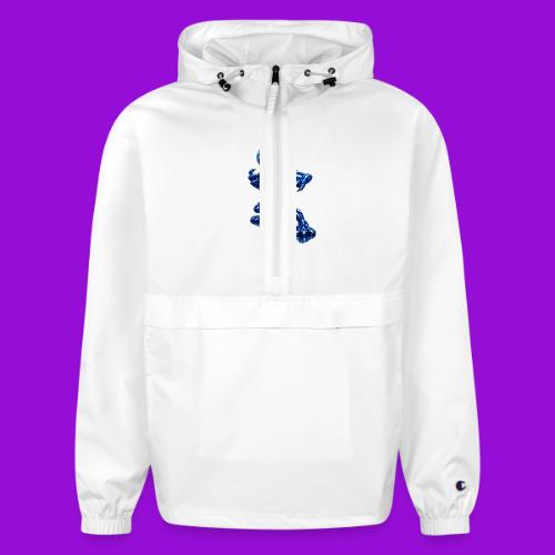 Angry Blue Alien - Champion Packable Jacket