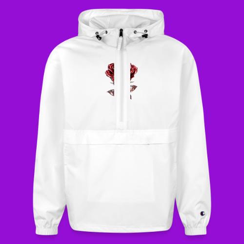 2 Set - Silver and Gold Roses - Champion Packable Jacket