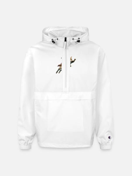 marvel cat flying - Champion Packable Jacket - white