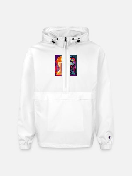 Like something special - Champion Packable Jacket - white - Front