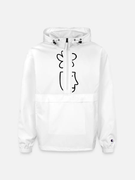 Flourishing Mind - Champion Packable Jacket - white