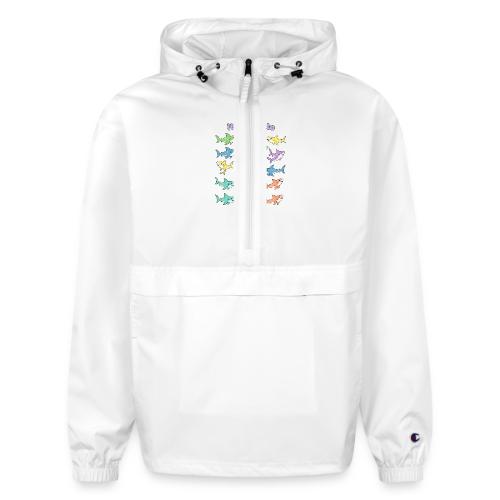 It’s Okay To – Cute Pastel Shark - Champion Packable Jacket