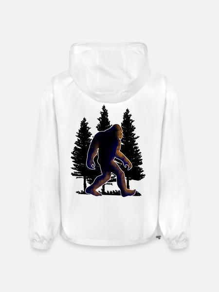 Big foot, Bigfoot - Champion Packable Jacket - white