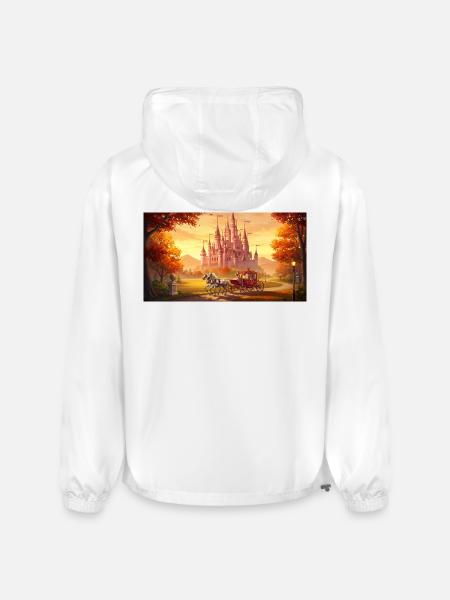 "A captivating digital painting - Champion Packable Jacket - white