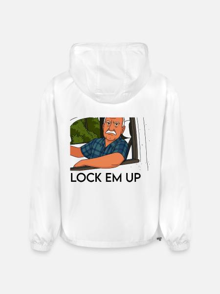 Lock em up - Champion Packable Jacket - white