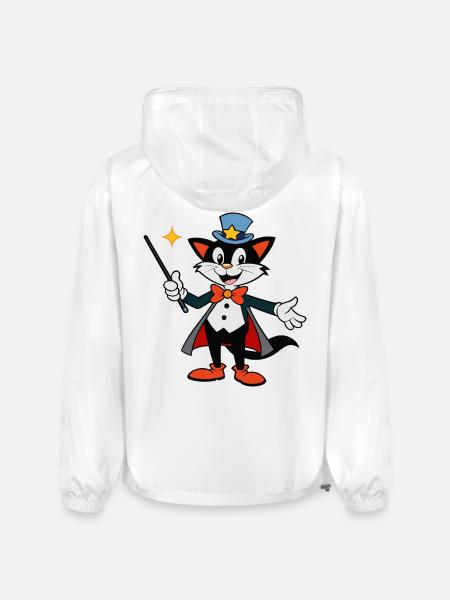 Magical Cat Maestro - Champion Packable Jacket - white