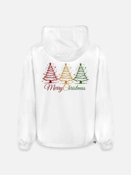 Christmas - Champion Packable Jacket - white