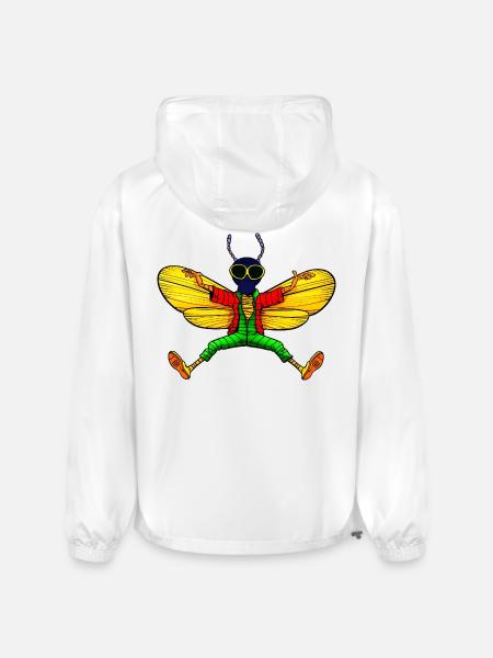 Fly Yogi - Champion Packable Jacket - white