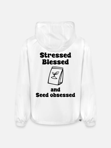 Seed Obsessed - Champion Packable Jacket - white