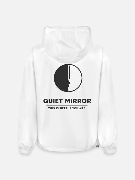 QUIET MIRROR - Champion Packable Jacket - white