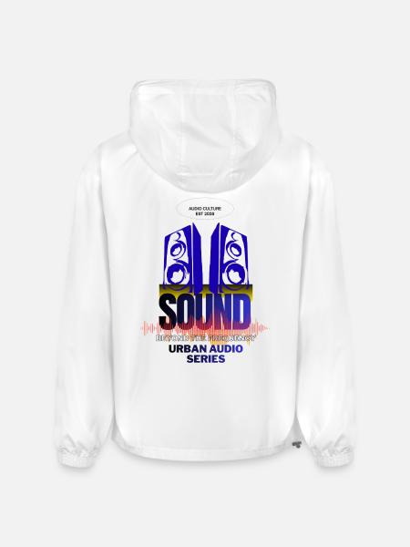 Urban Audio Speakers Emblem - Champion Packable Jacket - white