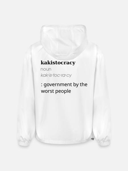 Kakistocracy Definition - Champion Packable Jacket - white