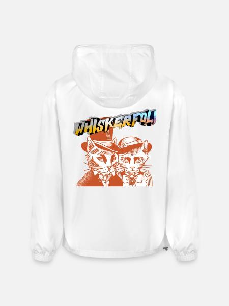WHISKERLORE - Champion Packable Jacket - white