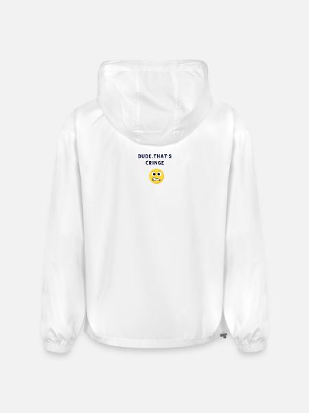 DUDE-THATS_CRINGE - Champion Packable Jacket - white