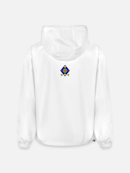 Diamond Stars - Champion Packable Jacket - white
