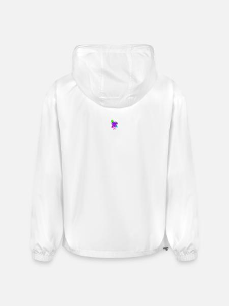 All In Good Fun Neon Splash - Champion Packable Jacket - white