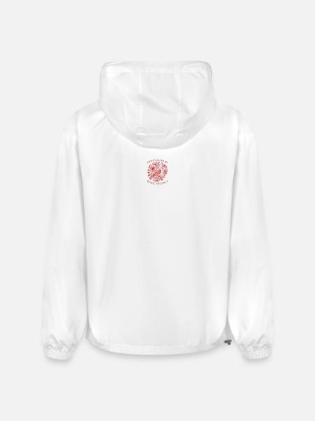 Radicalized-by-basic-decency - Champion Packable Jacket - white
