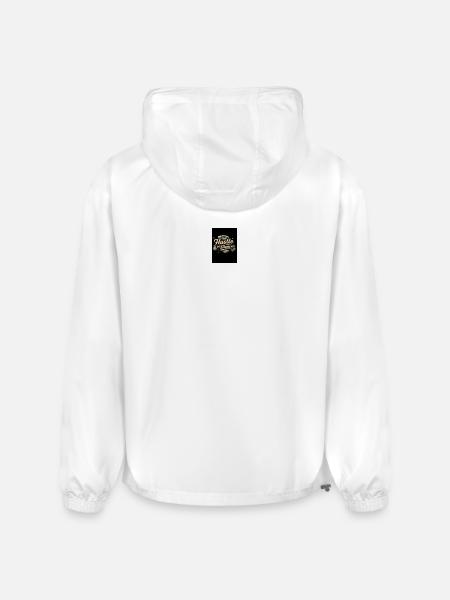 Motivational & Comfy Tee - Champion Packable Jacket - white