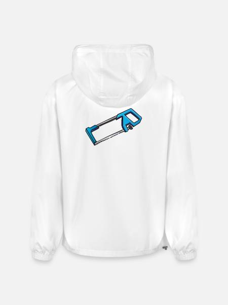 Hacksaw iron saw | Eisensäge - Champion Packable Jacket - white