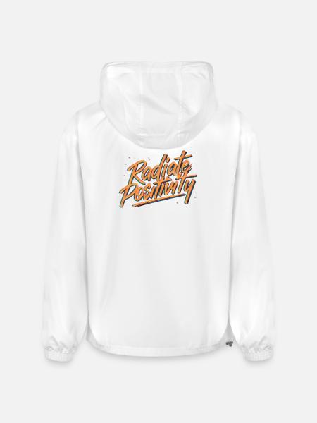 Radiate Positivity - Champion Packable Jacket - white