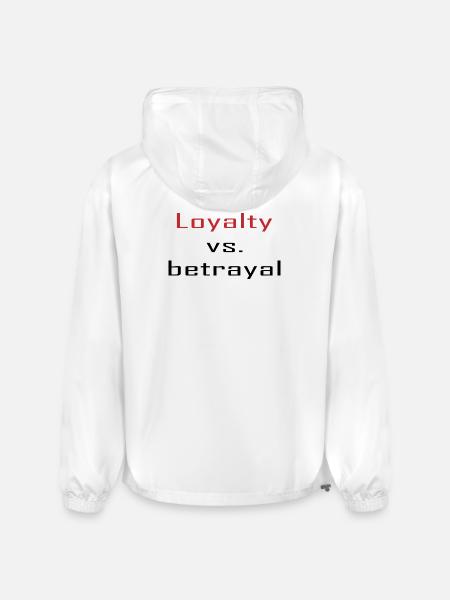 Loyalty vs. Betrayal - Champion Packable Jacket - white
