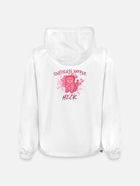 Grumpy Cat Vaper Motivational Design - Champion Packable Jacket - white
