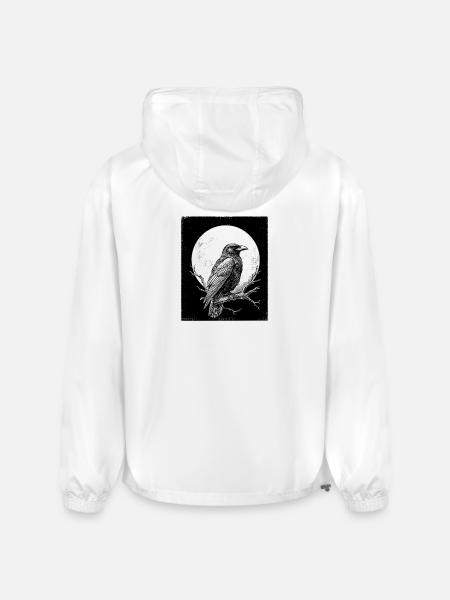 Black Raven - Champion Packable Jacket - white