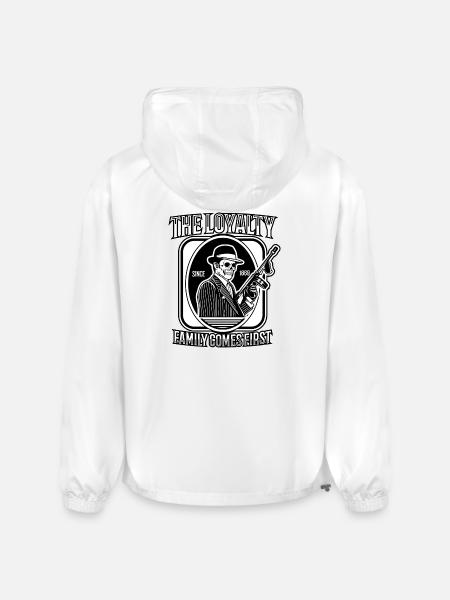 Loyalty Family Comes First - Champion Packable Jacket - white