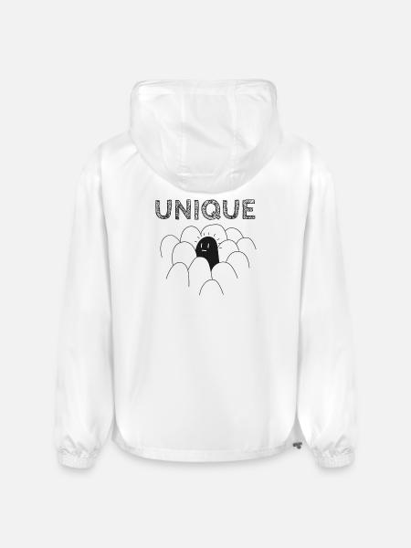 Unique Amidst the Crowd - Champion Packable Jacket - white