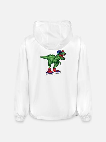 Dino Sneaker Rex - Champion Packable Jacket - white