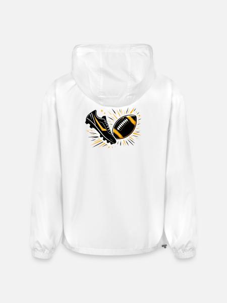 Sneaker Football Burst - Champion Packable Jacket - white