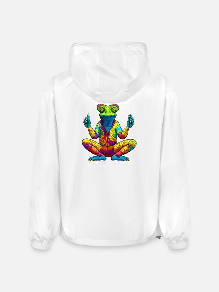 Chameleon Yoga - Champion Packable Jacket - white