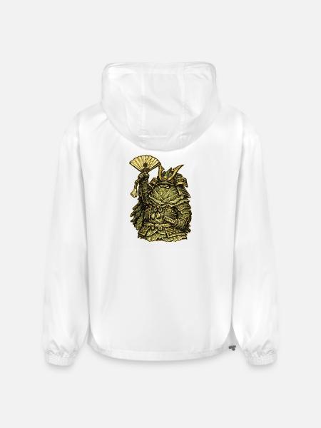 Cabbage Colonel — Funny Vegetable Commander - Champion Packable Jacket - white