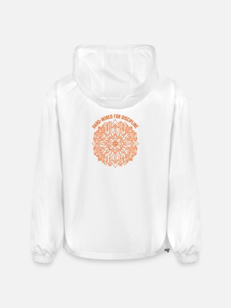 Engineer Discipline Tech Emblem - Champion Packable Jacket - white