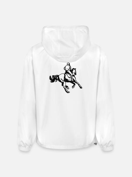 Equestrian - Champion Packable Jacket - white