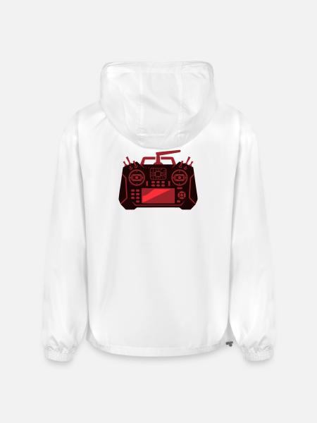 Drone Remote Controller Icon - Champion Packable Jacket - white