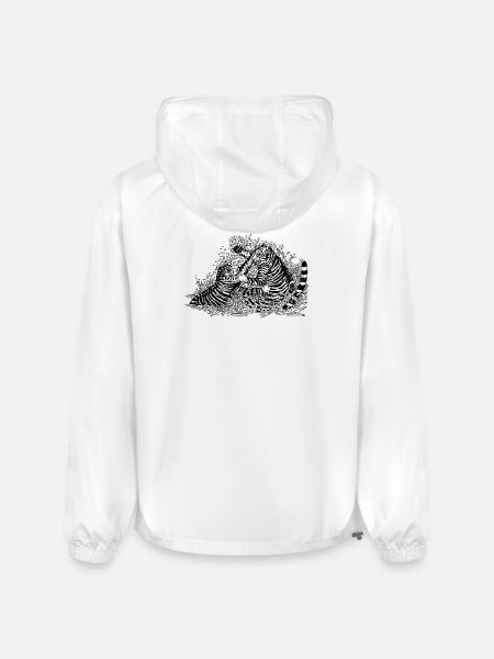 Fighting tigers - Champion Packable Jacket - white