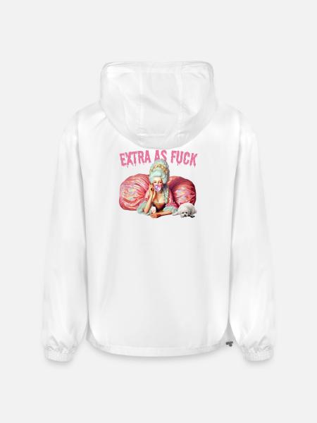 Rococo Bubblegum Queen - Champion Packable Jacket - white