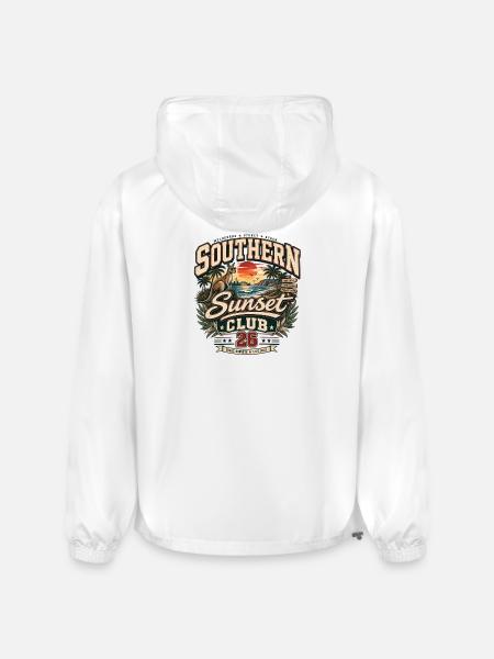 Southern Sunset Club 26 - Champion Packable Jacket - white
